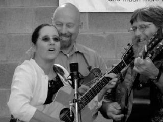 The band “Down the Road” will perform traditional bluegrass music