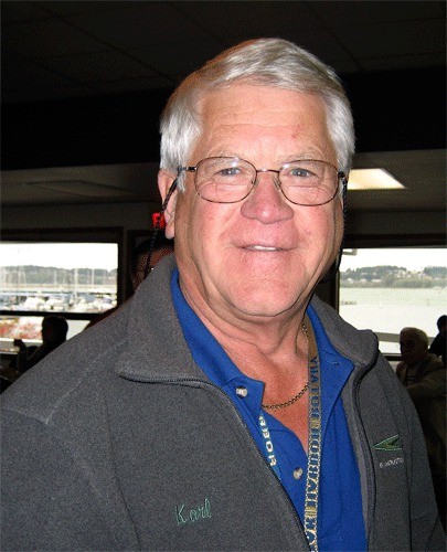 Oak Harbor's Fourth of July Grand Marshal Karl Krieg.