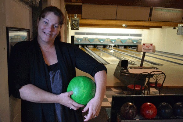 Ebey Bowl Manager Traci Wisdom is excited to become a business partner.