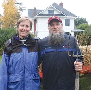Fran and Joyce Einterz own the historic Jenne Farm in Ebey’s Landing National Historical Reserve. They farm the land and have preserved the 100-year-old structures.