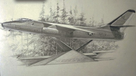 An artists’ rendition of an A-3 static display