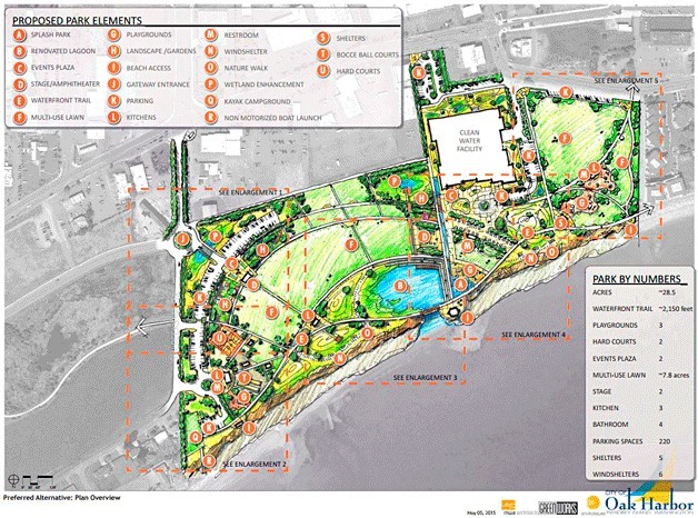 Oak Harbor City Council will consider adopting the “preferred alternative” plan for Windjammer Park