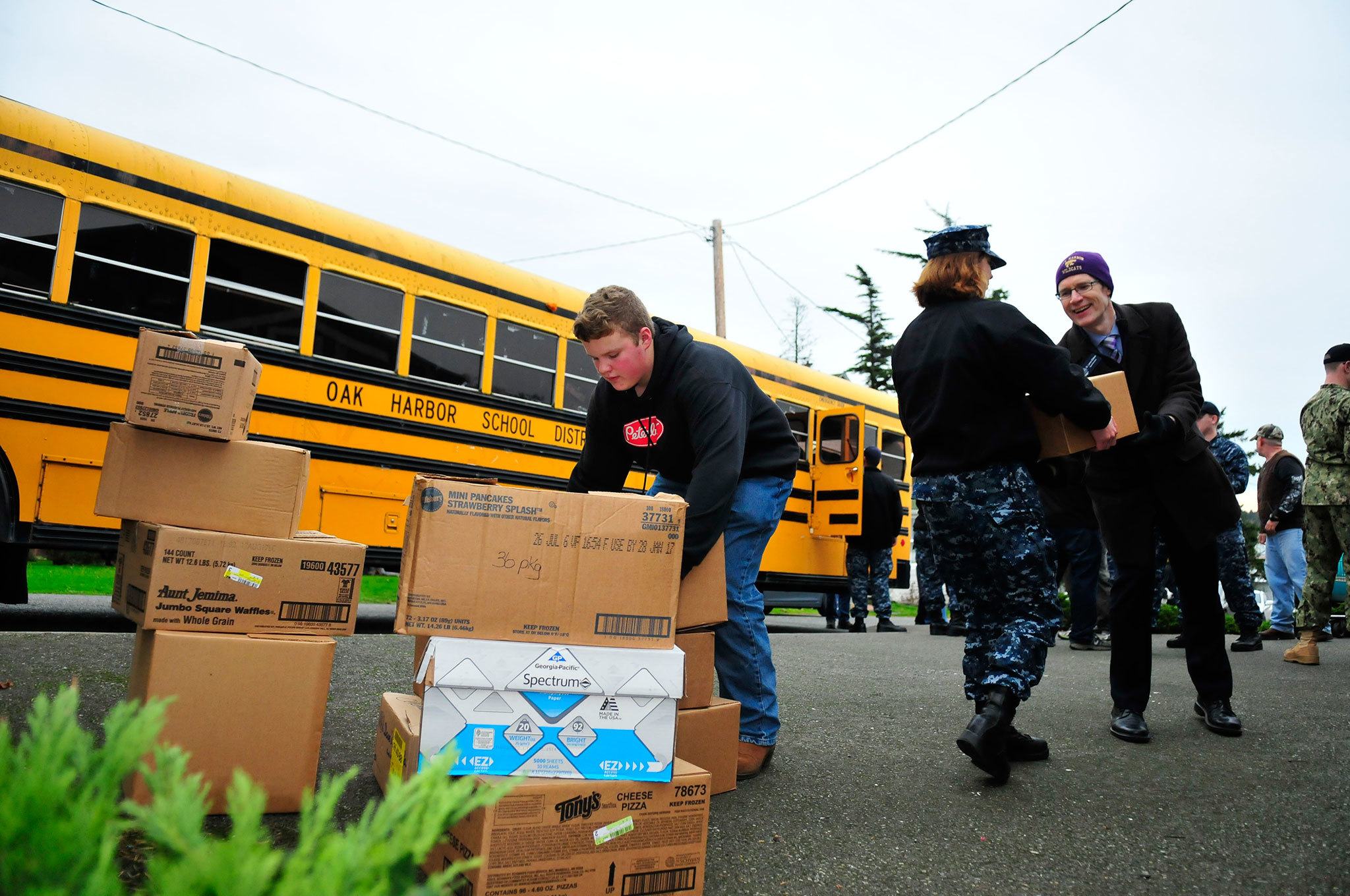 Oak Harbor schools’ fill the bus campaign a big success
