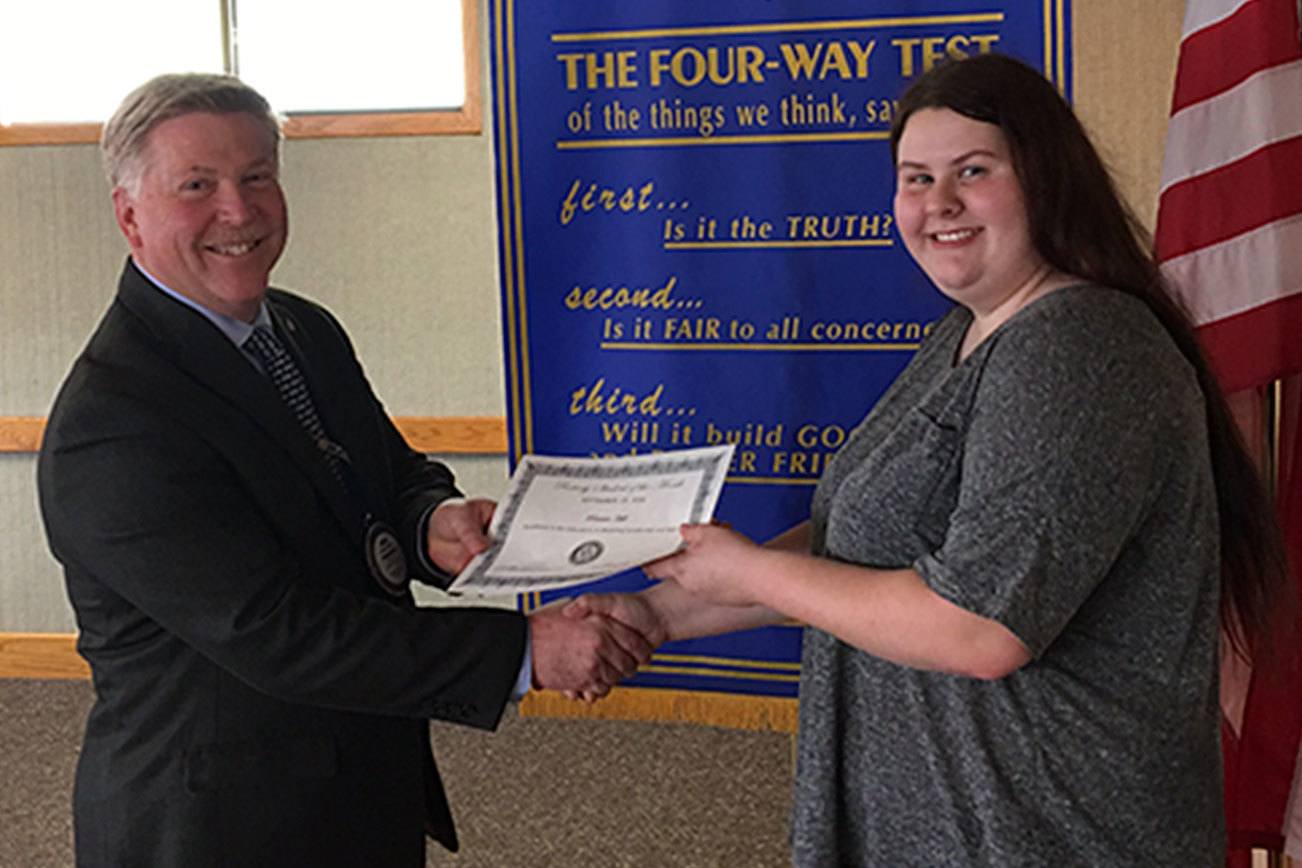 Rotary names October Student of the Month