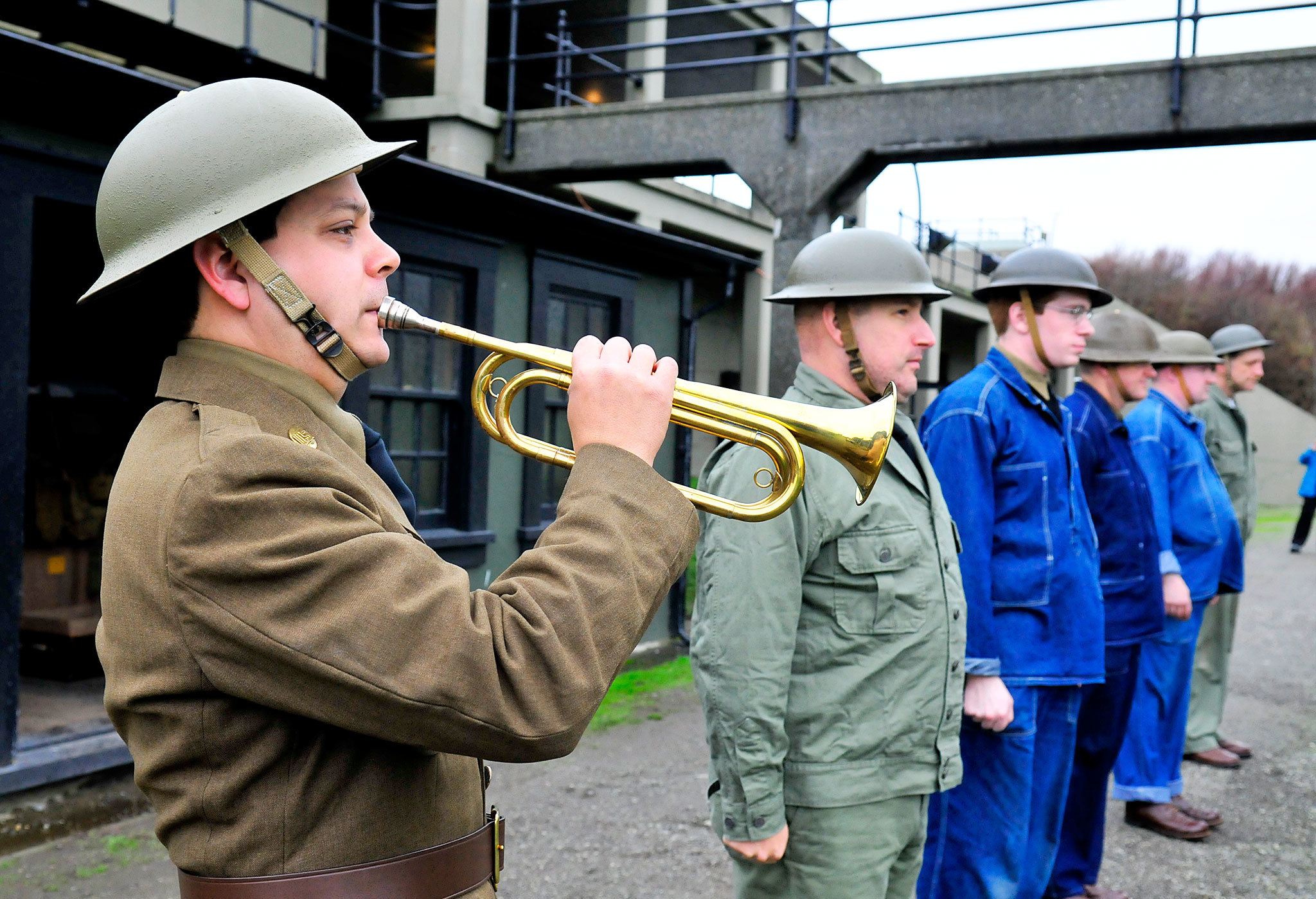 March back in time: Volunteers bring history to life at Fort Casey