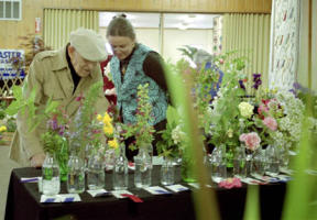 Johan F. Johansen and his daughter Carol Goldberg