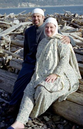 Farooq and Leah Jaswal like Whidbey Island and their beach house at Keystone so much they plan on moving here full time from Bellevue. Possibly the only followers of Islam on the island