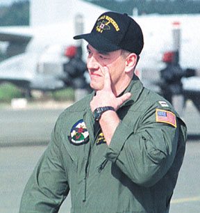 Lt. Shane Osborn’s face became internationally known after the April 2001 collision with a Chinese plane.
