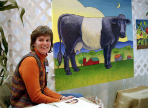 The trade fair provided artists