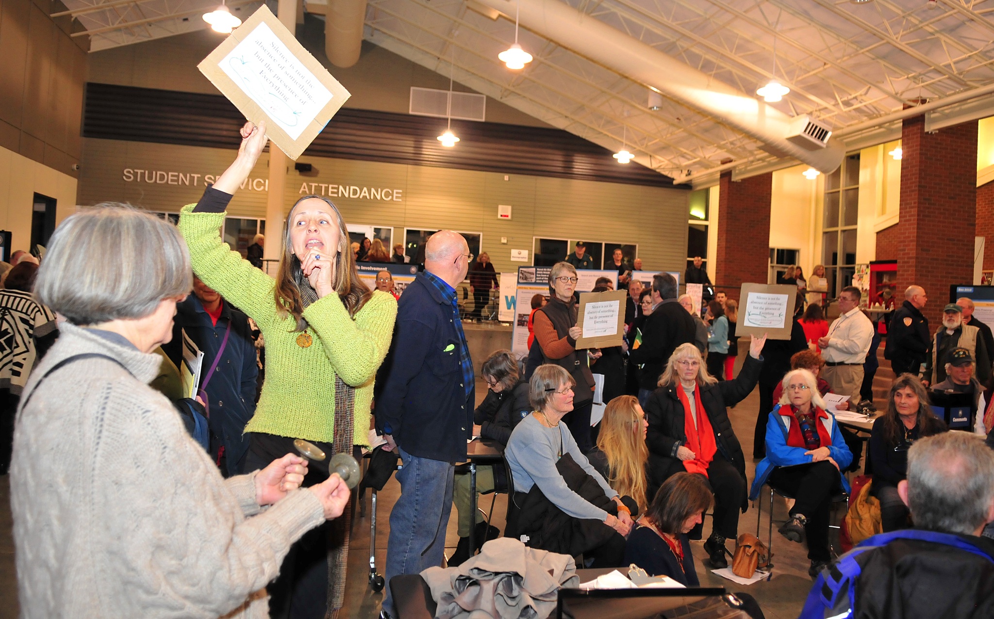 Oak Harbor, Coupeville EIS meetings draw much different crowds