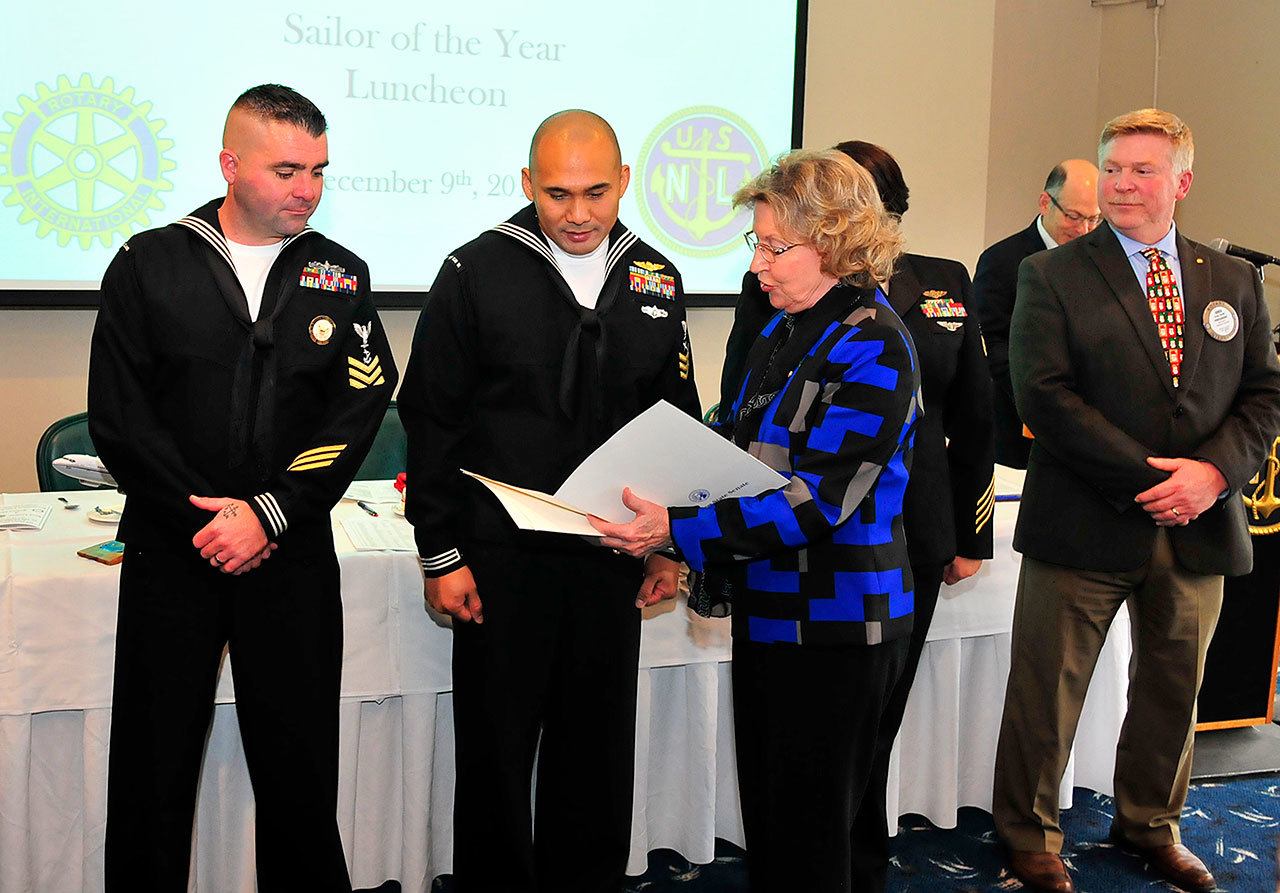 Luncheon honors NAS Whidbey sailors of the year