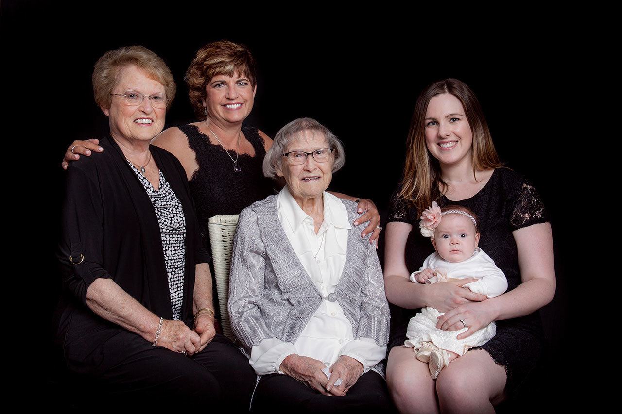 Family celebrates five generations