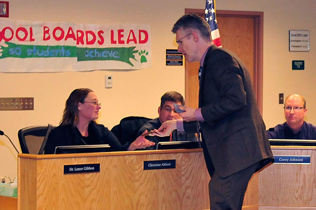 Members honored for School Board Recognition Month