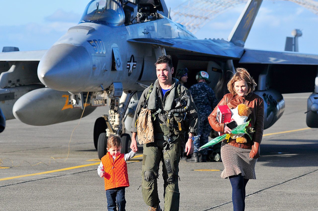 VAQ-130 returns home after deployment