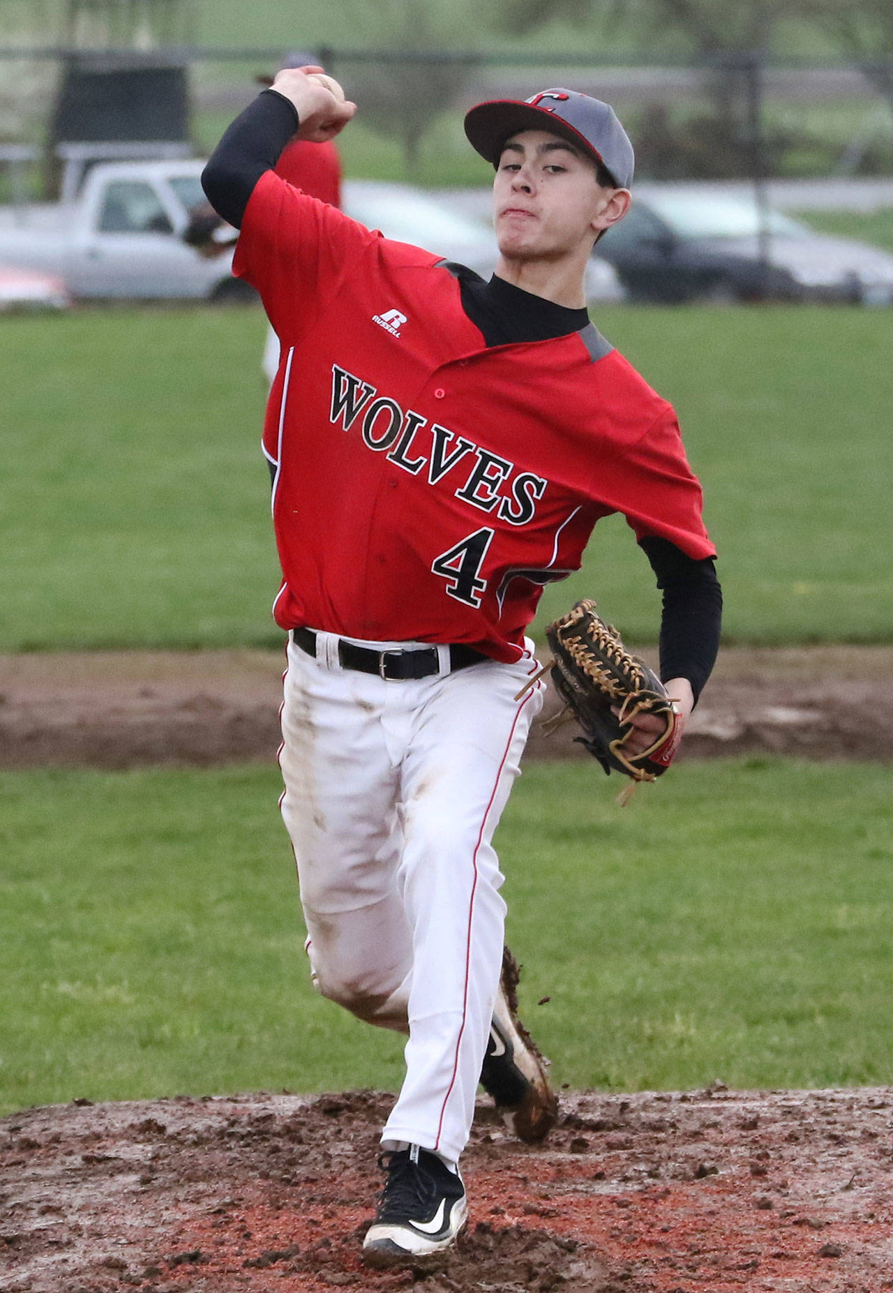 Hunter Smith earned first-team, all-league honors as a pitcher last year. (Photo by John Fisken)