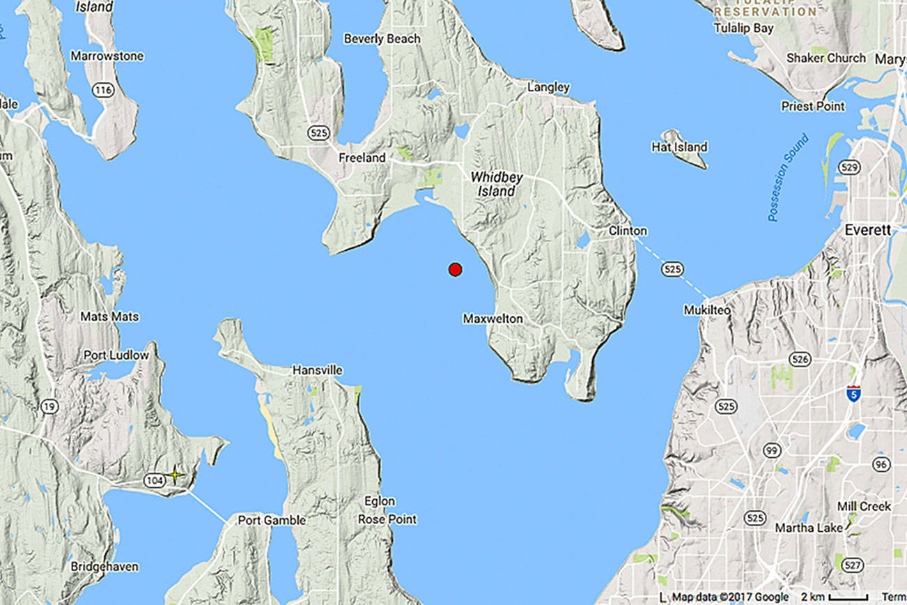 Useless Bay earthquake sounded like ‘sonic boom’ to some, went by unnoticed by others