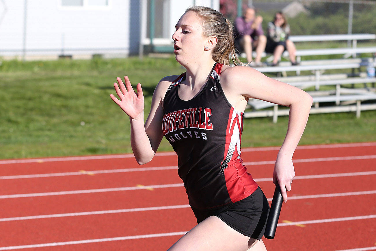 Coupeville sets two school records as Wolves and Wildcats compete at state meet / Track