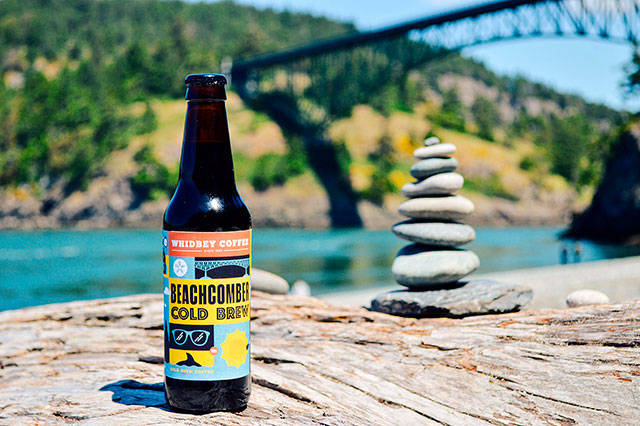 Whidbey Coffee released its newest product this week, a bottled Beachcomber Cold Brew. Provided photo