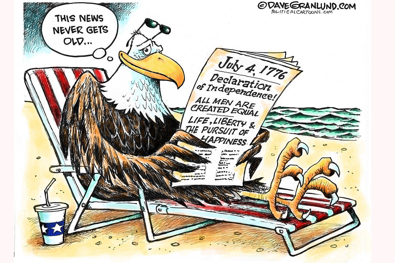 Cartoon for Saturday, July 1