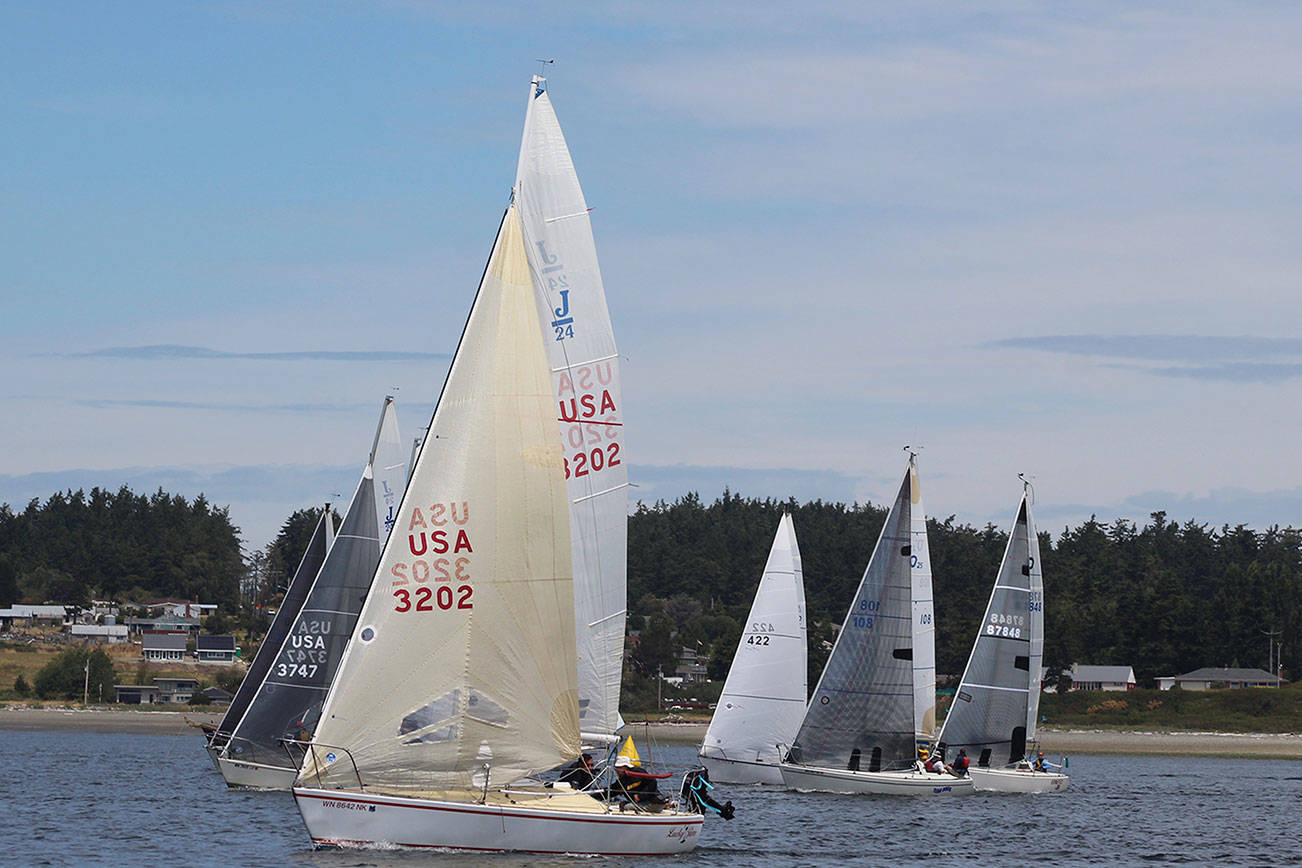 Ehu Kai and Walkers pace Whidbey boats during Race Week