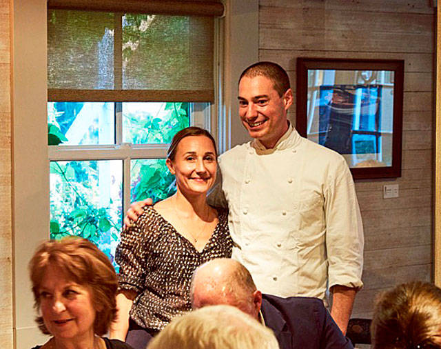 Chef Fabio Consonni and sommelier Rita Di Tondo served four-course meals steeped in Italian tradition every first Friday this summer at Whidbey Pies Cafe. Photos Provided.