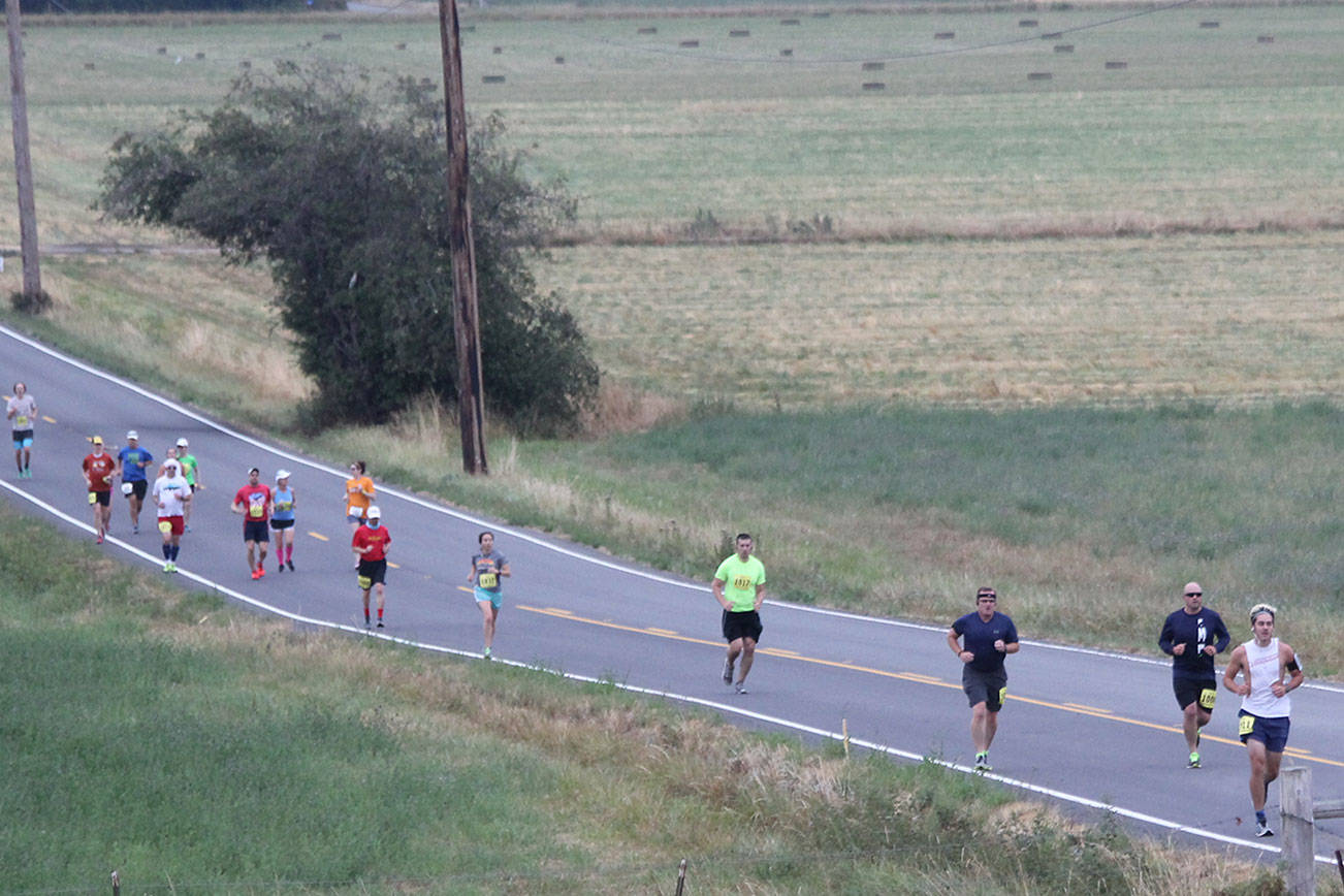 Local runners among leaders in Race the Reserve
