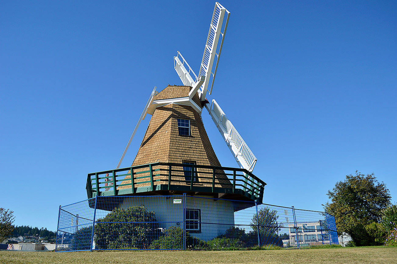 Park windmill becoming a debris hazard