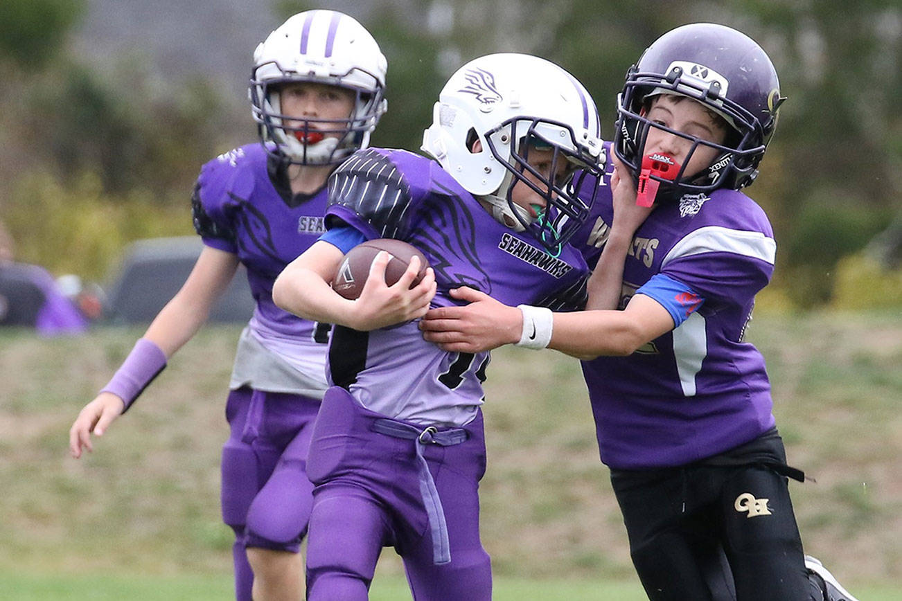 Oak Harbor teams compete at Fort Nugent / Youth football photos