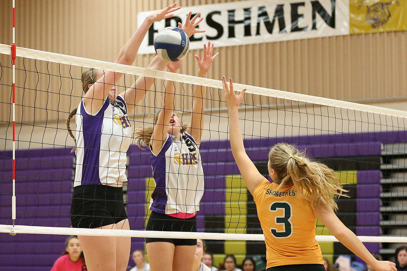 Wildcats rally for win over Scots / Volleyball