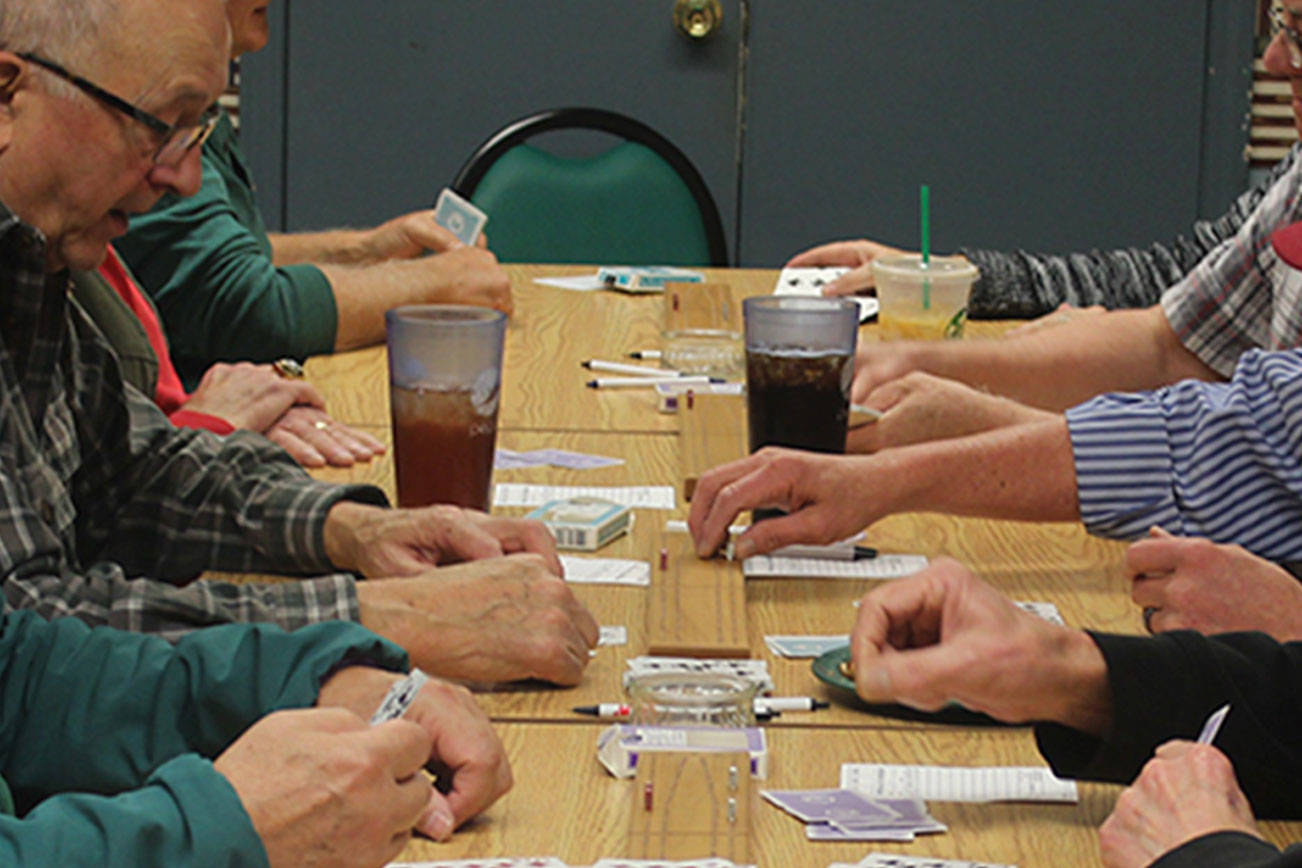 Cribbage club steadfastly deals the cards every Thursday night