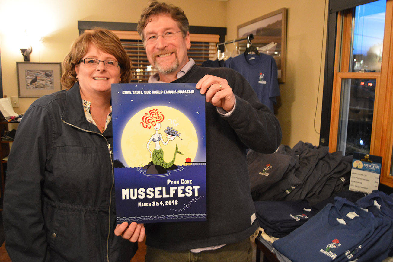 Penn Cove Mussel Festival unveils new poster