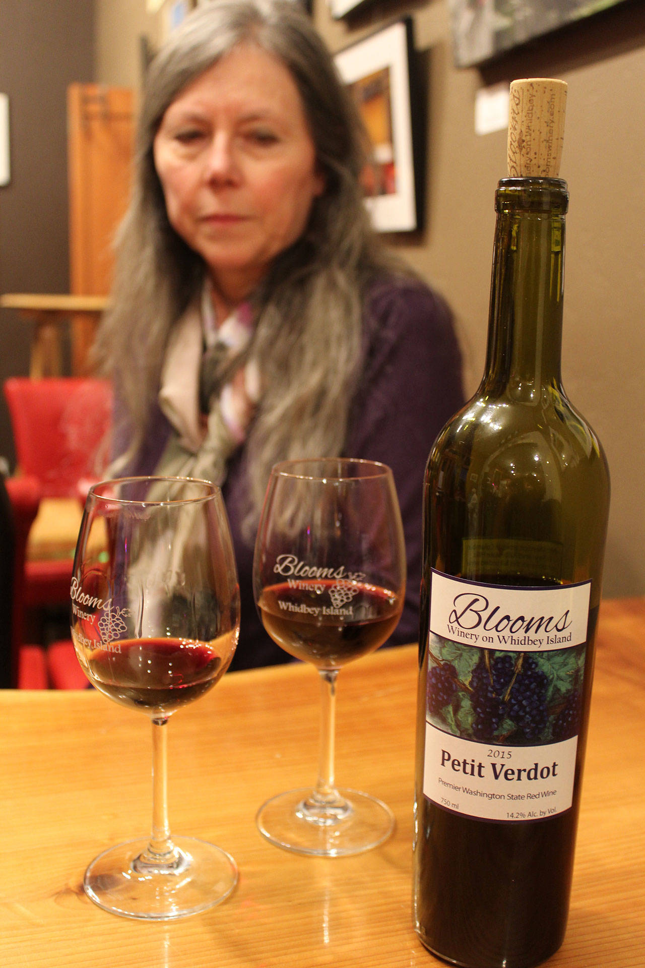 Blooms Winery plans to release a new Petit Verdot during this year’s vintner tour that runs over two February weekends. Virgina Bloom poured a sample for a recent tasting.