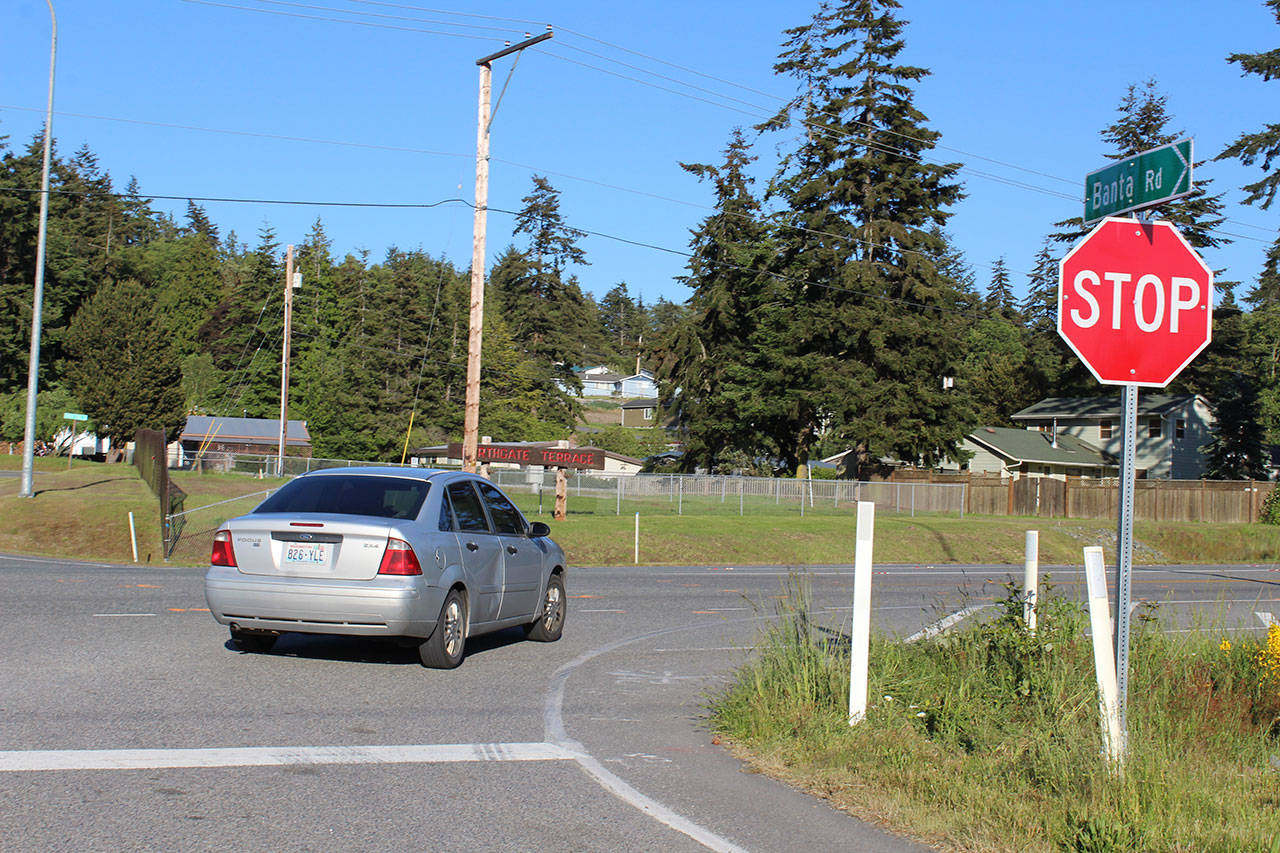 Many accidents have happened over the years at the intersection of Banta Road and State Road 20. Photo by Whidbey News-Times