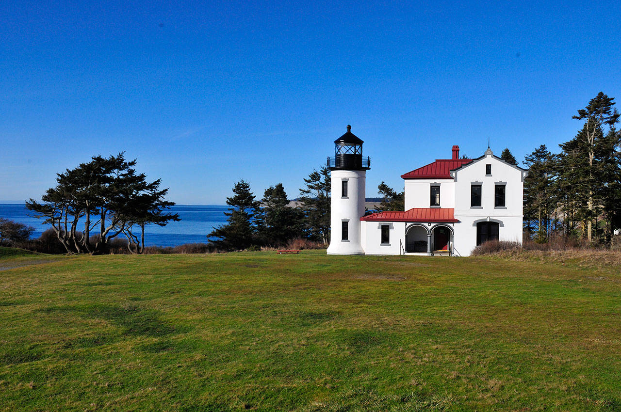 The Admiraly Head Lighthouse at Fort Casey State Park will have some major renovation work done, the majority of it being to its exterior. 2017 File Photo/Whidbey News-Times