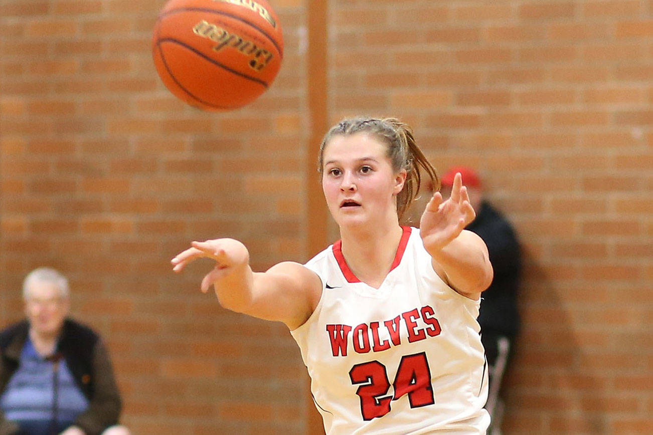 Coupeville girls basketball team and Oak Harbor wrestling and swimming teams compete in playoffs this weekend