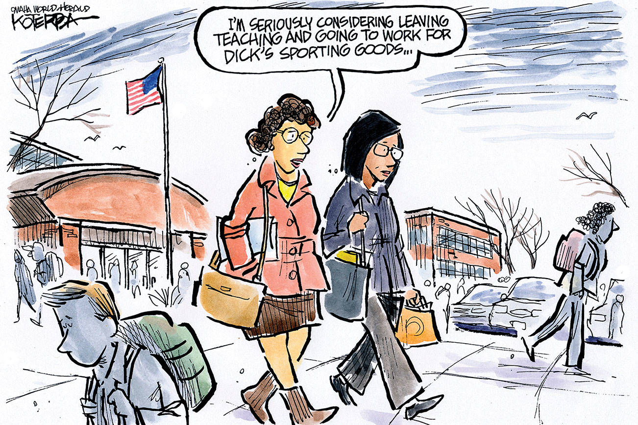 Cartoon for Saturday, March 3