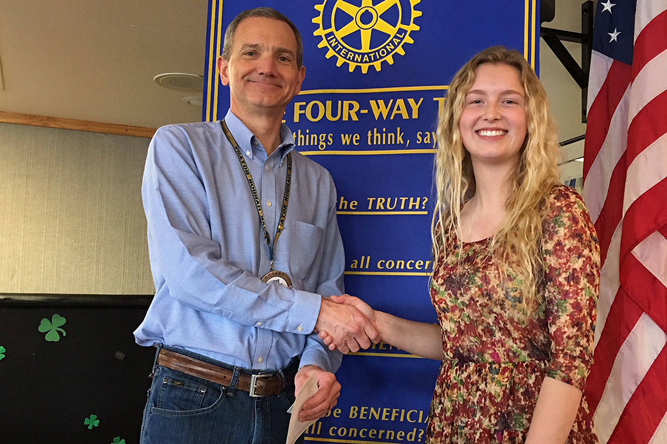 Rotary honors March Student of the Month