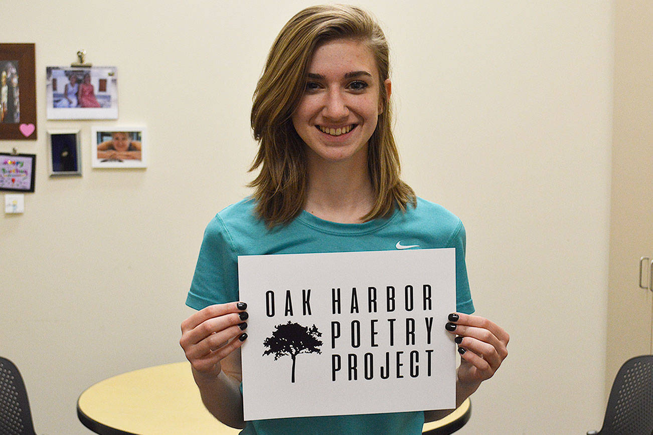 High school graphic artist helps local poetry group