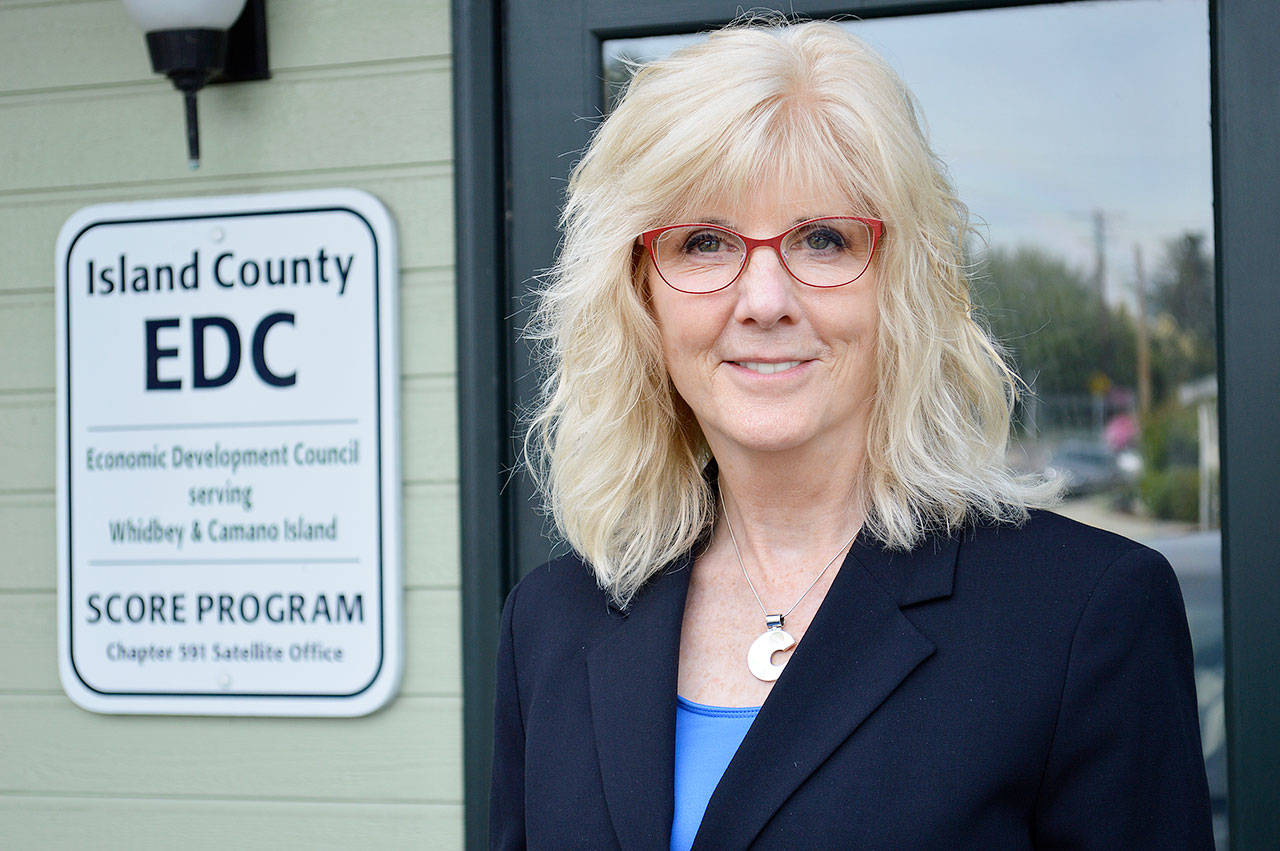 Sharon Sappington was recently named director of the Island County Economic Development Council. Photo by Laura Guido/Whidbey News-Times