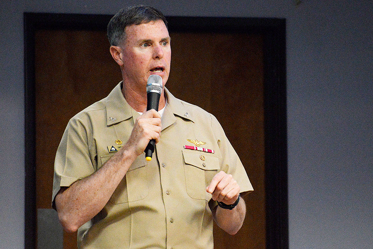 Commander talks about the future of Navy base