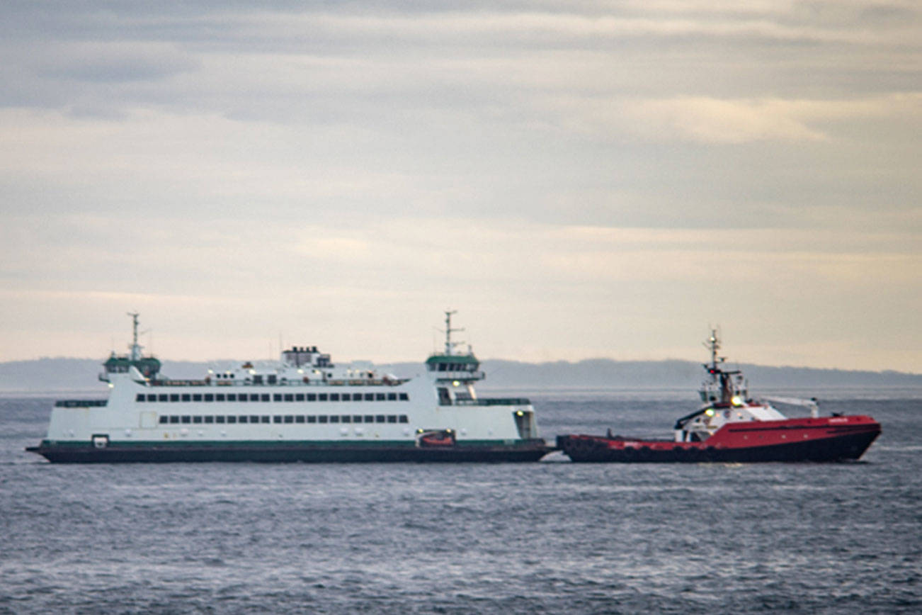 Ferry out of commission after running aground