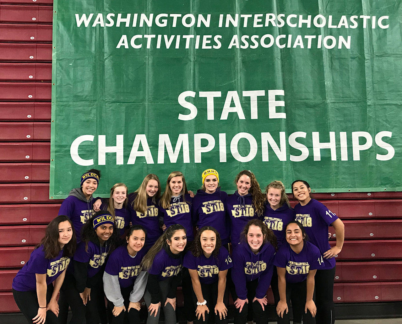 The Oak Harbor High School volleyball team qualified for the state tournament for the first time since 2013. (submitted photo)