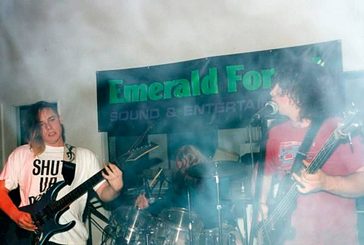 Potbelly’s original members perform in 1996. Photo provided