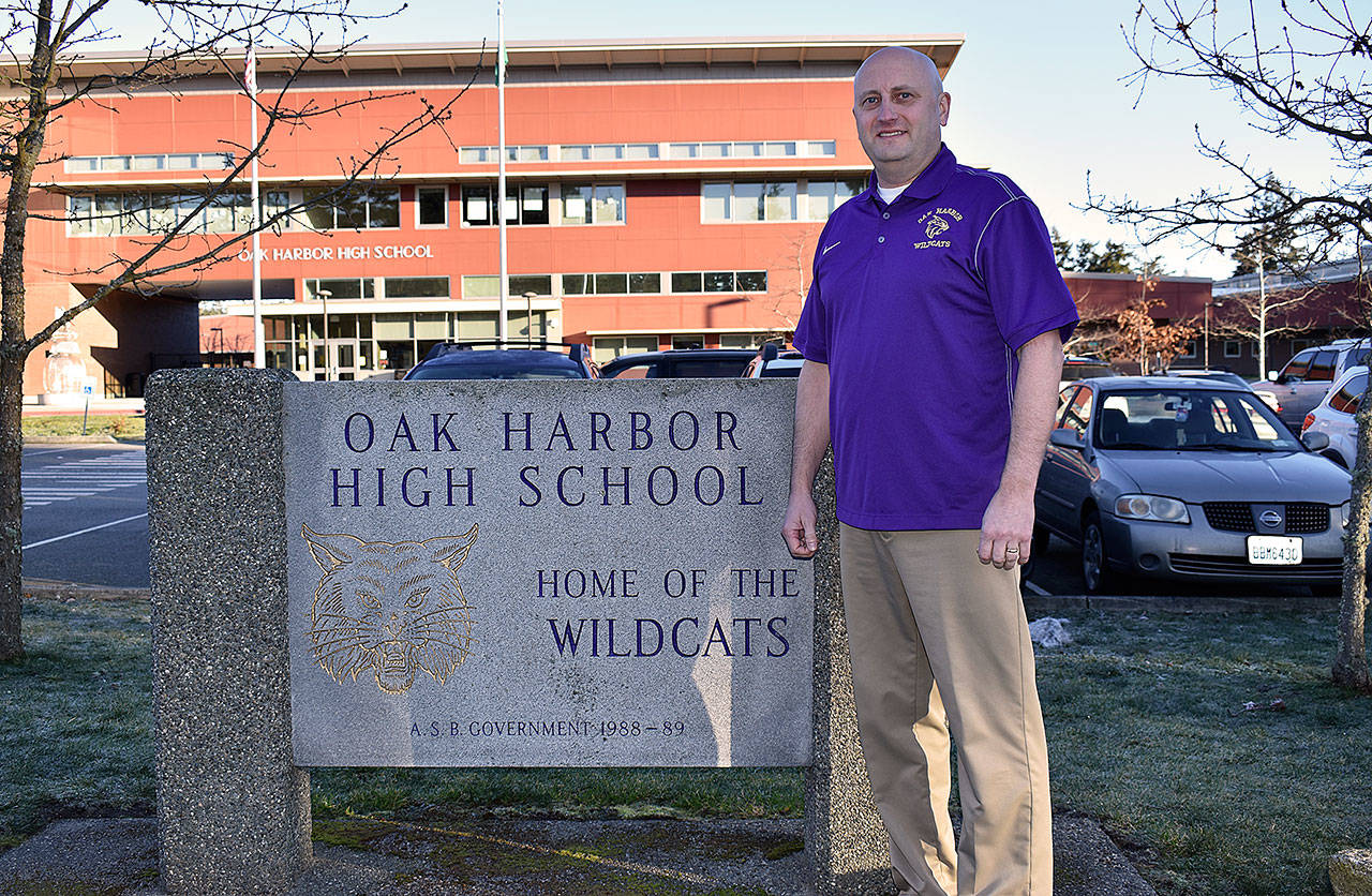 Nate Salisbury, principal at North Tapps Middle School, takes the helm at Oak Harbor High School July 1. (Photo provided by Oak Harbor Public Schools)