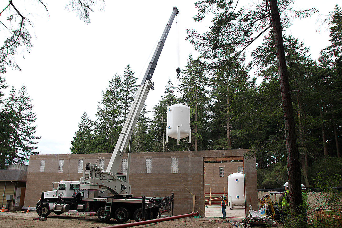 Coupeville’s new water filtration system set to go online in July