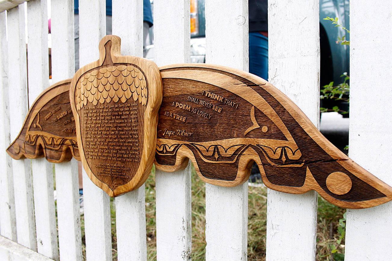 Garry oak wood takes new forms