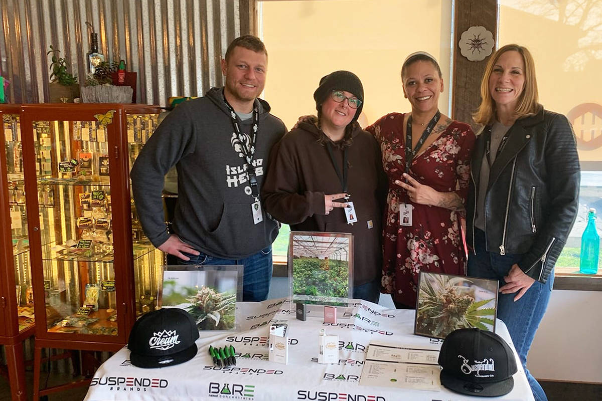 The staff at Island Herb on Whidbey Island welcome you to stop in and check out the store’s array of cannabis products in a comfortable, relaxed environment.