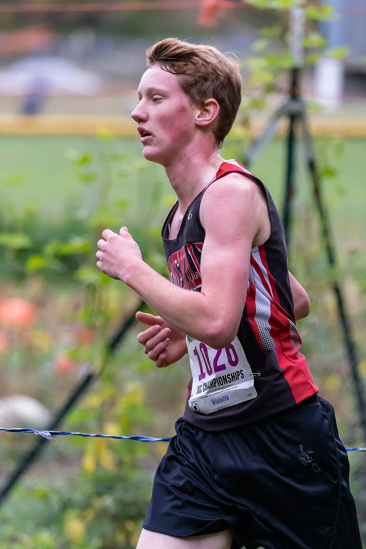 Sam Wynn returns to head the Coupeville cross country team this year. (Photo by John Fisken)