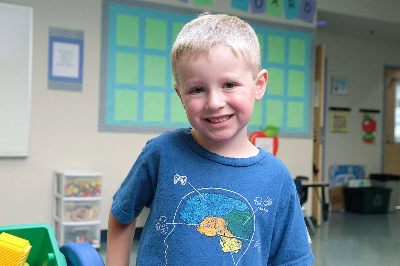 Deacon Dipzinksi, 5                                <strong>How do you feel about starting kindergarten?</strong>                                Scared.                                 <strong>Are you excited?</strong>                                No.                                 <strong>What are you scared of? </strong>                                I just like my old school.                                 <strong>What are some things you think you’ll do in kindergarten? </strong>                                Math … play games … homework.