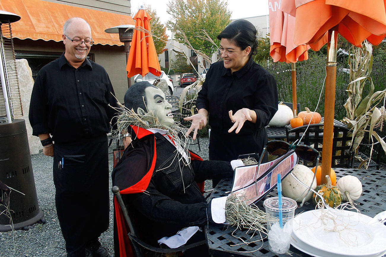Pumpkins roll and the dead rise for Coupeville’s annual Haunting